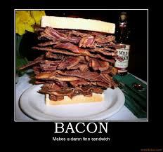 A mile-high bacon sammich!